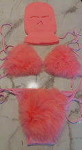 Load image into Gallery viewer, The “Icy” Fluffy Fur Bikini