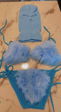 Load image into Gallery viewer, The “Icy” Fluffy Fur Bikini
