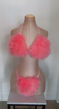 Load image into Gallery viewer, The “Icy” Fluffy Fur Bikini