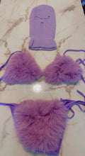 Load image into Gallery viewer, The “Icy” Fluffy Fur Bikini