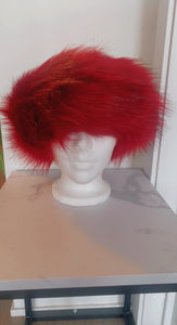 “Icy” Fluffy Fur Headband